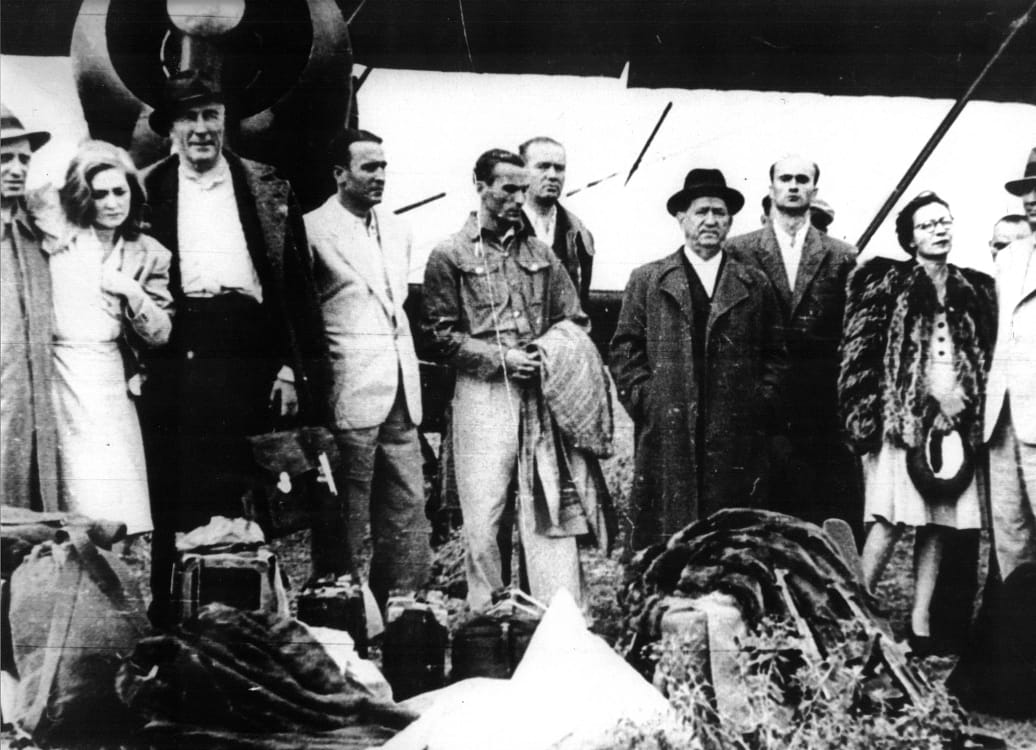 Politicienii țărăniști prinși la Tămădău FOTO memorialsighet.ro