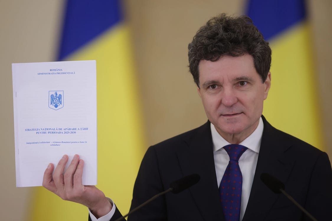 Strategia Națională de Apărare a Țării a fost prezentată de președintele Dan. FOTO: Inquam Photos