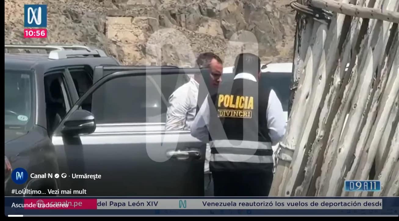 Rafael Belaunde a supraviețuit. FOTO captură FB Canal N