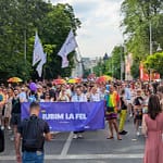 Prezență „surpriză” la marșul Bucharest PRIDE 2025 / galerie foto