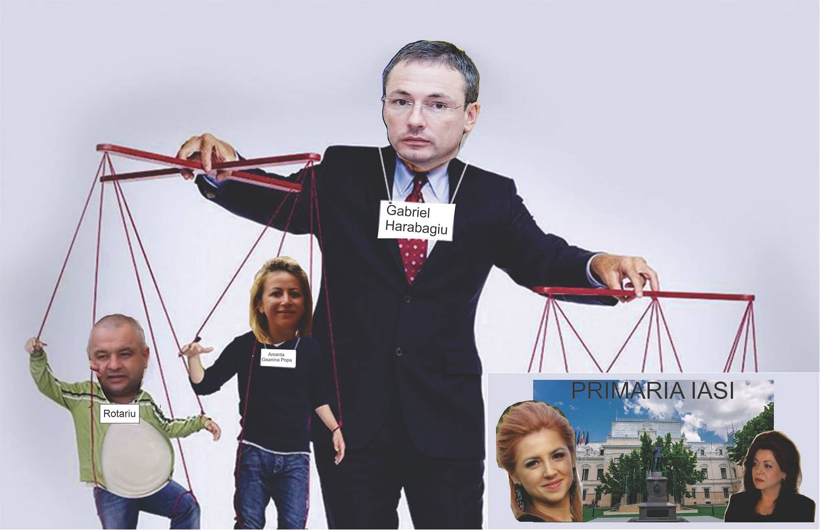 MAI CONDUCE CHIRICA ORAȘUL SAU ESTE MARIONETA LUI HARABAGIU?