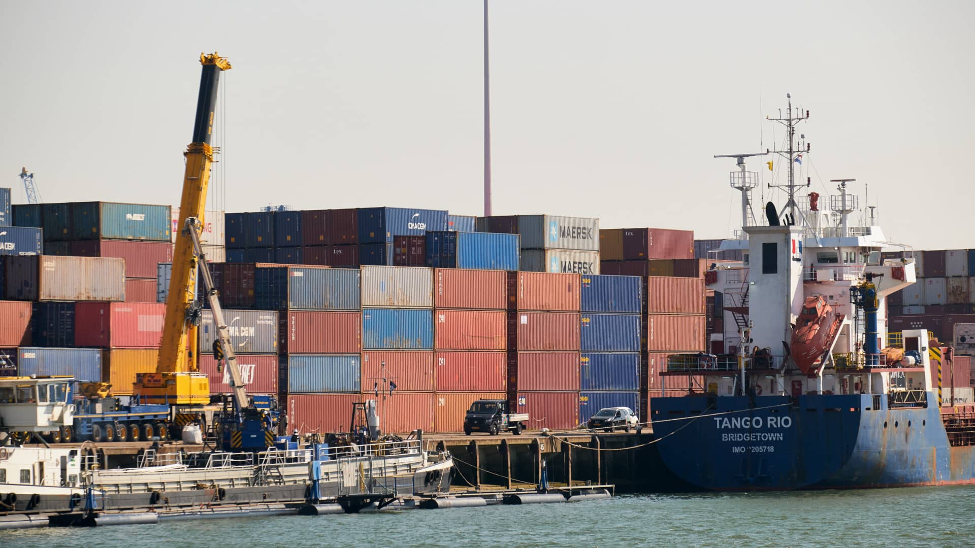 portul rotterdam, port