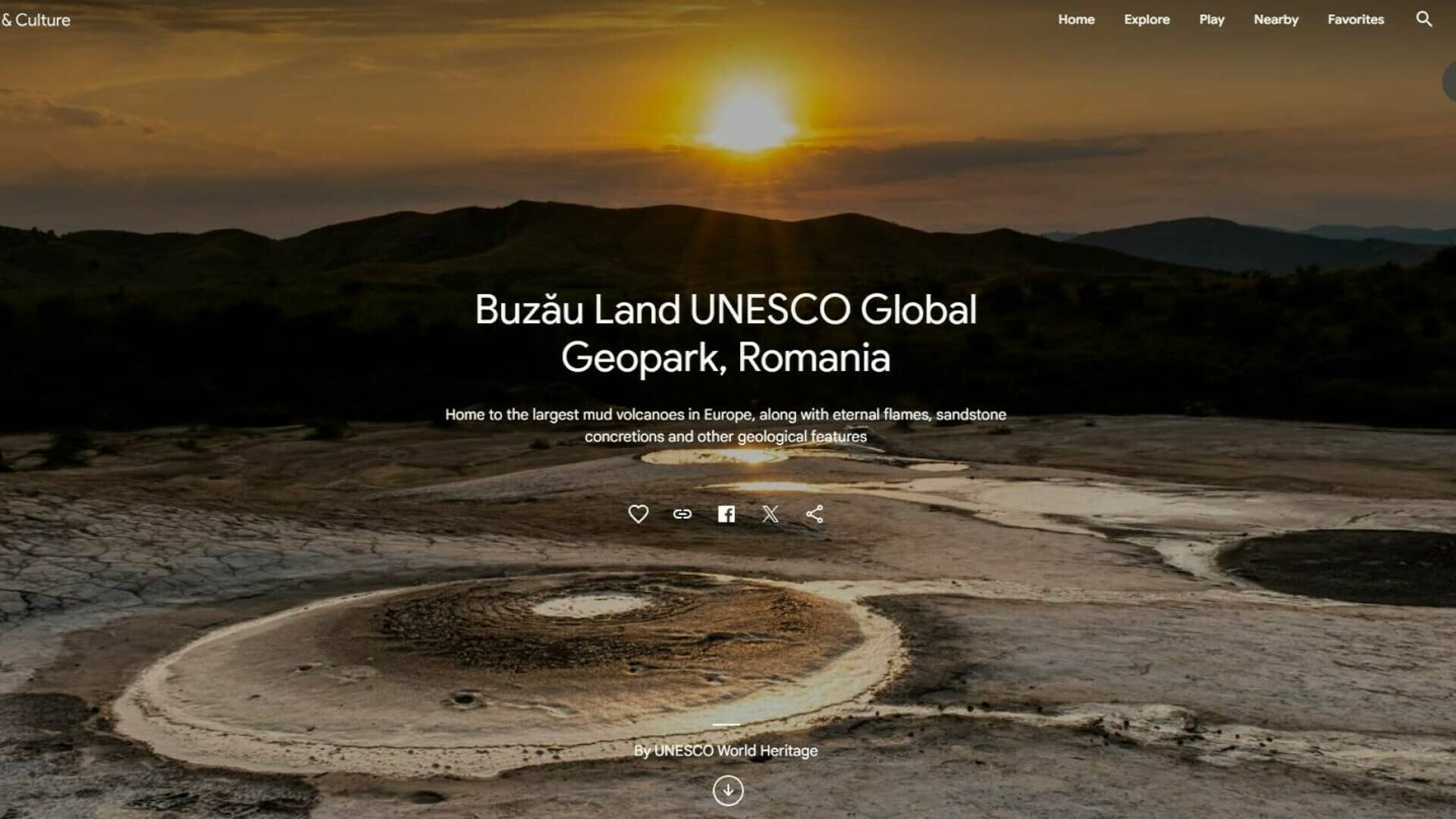 Ţinutul Buzăului, prima regiune din România inclusă pe platforma Google Arts & Culture