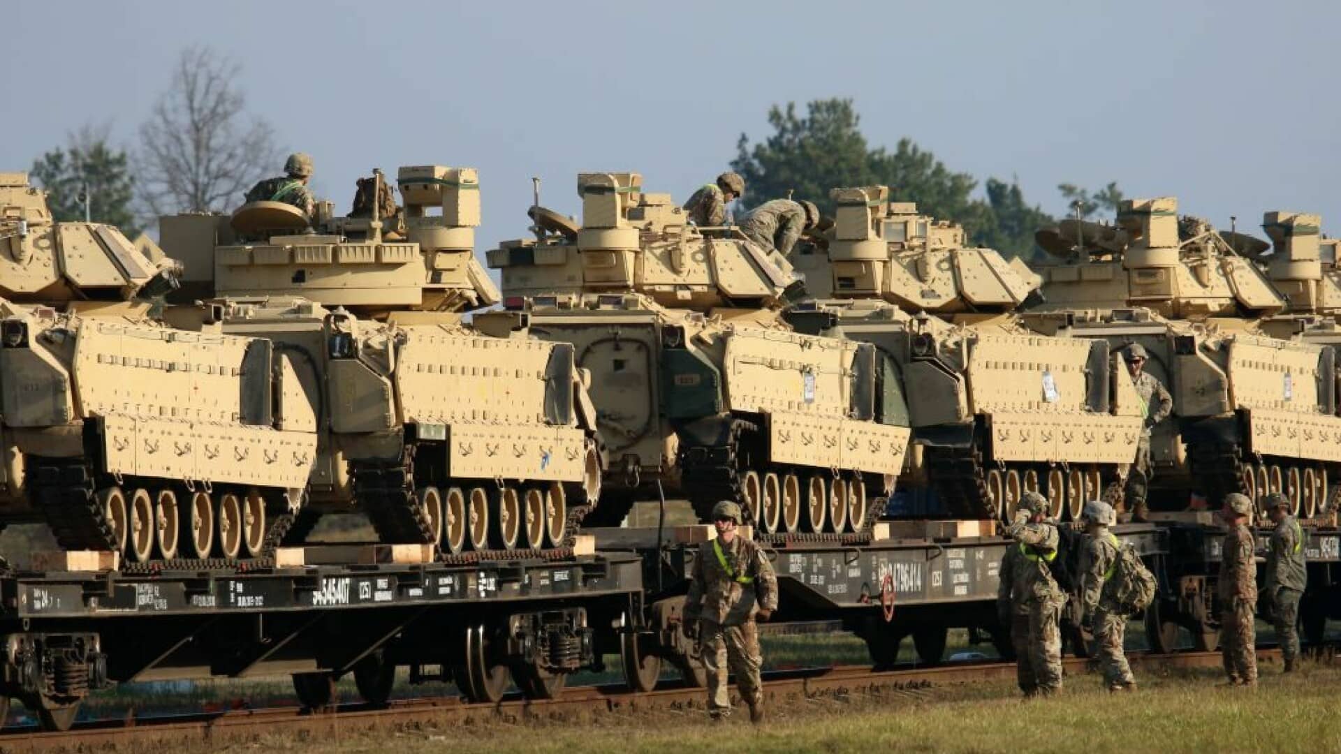 Trupe americane mobilizate în Lituania - 2