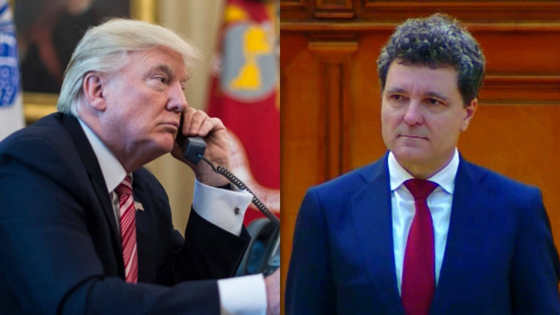 Donald Trump și Nicușor Dan