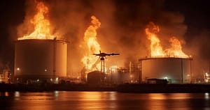 Drone ucrainene au lovit de Crăciun un port din Krasnodar și cel mai mare complex chimic de gaze din lume