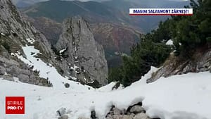 Un bărbat din Galați dispărut de două zile a fost găsit cu elicopterul într-o vale din Munții Făgăraș