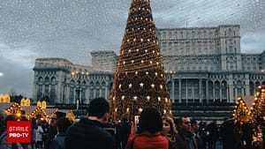 Când se aprind luminițele de Crăciun în București, în 2025. Data la care se dă startul evenimentelor de sărbători