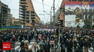 Protest în Serbia faţă de presiunea guvernului asupra universităţilor de stat