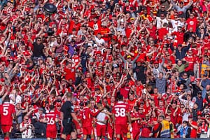 Liverpool este noua campioană a Angliei! „Cormoranii” i-au zdrobit pe cei de la Tottenham » Scene fabuloase pe Anfield