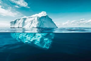 Dezintegrarea aisbergului A23a, cândva cel mai mare din lume, surprinsă într-o imagine satelitară