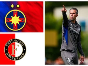 Reacția lui Robin van Persie, după ce a aflat peste cine va da în Europa League. FCSB va juca acasă cu Feyenoord