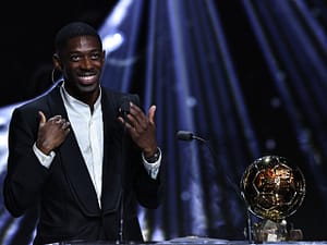 Ce s-a auzit în sală, imediat după ce Ousmane Dembele a câștigat Balonul de Aur