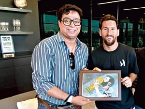 Indienii nu au stat la discuție! ARESTAT, după haosul provocat de vizita lui Leo Messi