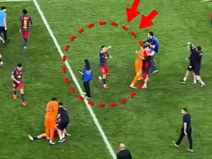 Scandalos! Riscă suspendarea în urma gestului obscen făcut imediat după Barcelona