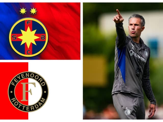Reacția lui Robin van Persie, după ce a aflat peste cine va da în Europa League. FCSB va juca acasă cu Feyenoord
