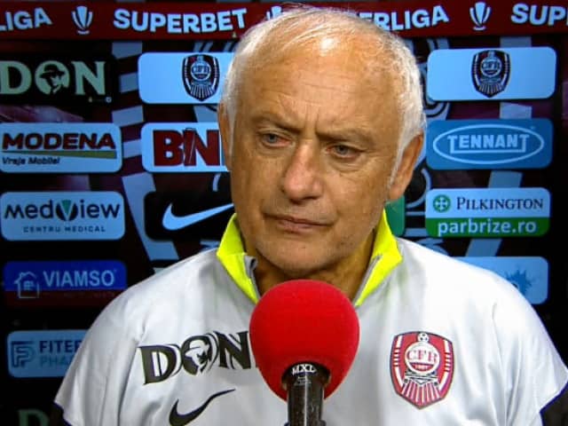 ”Nu e o tragedie”! Reacția lui Andrea Mandorlini, după ce Metaloglobus a încurcat-o pe CFR Cluj