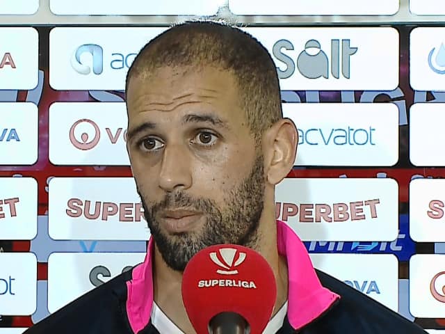 După primul gol în România, Islam Slimani a surprins la interviu