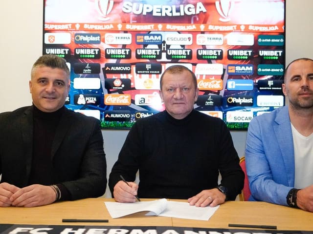 Dorinel Munteanu, prezentat oficial la Hermannstadt!