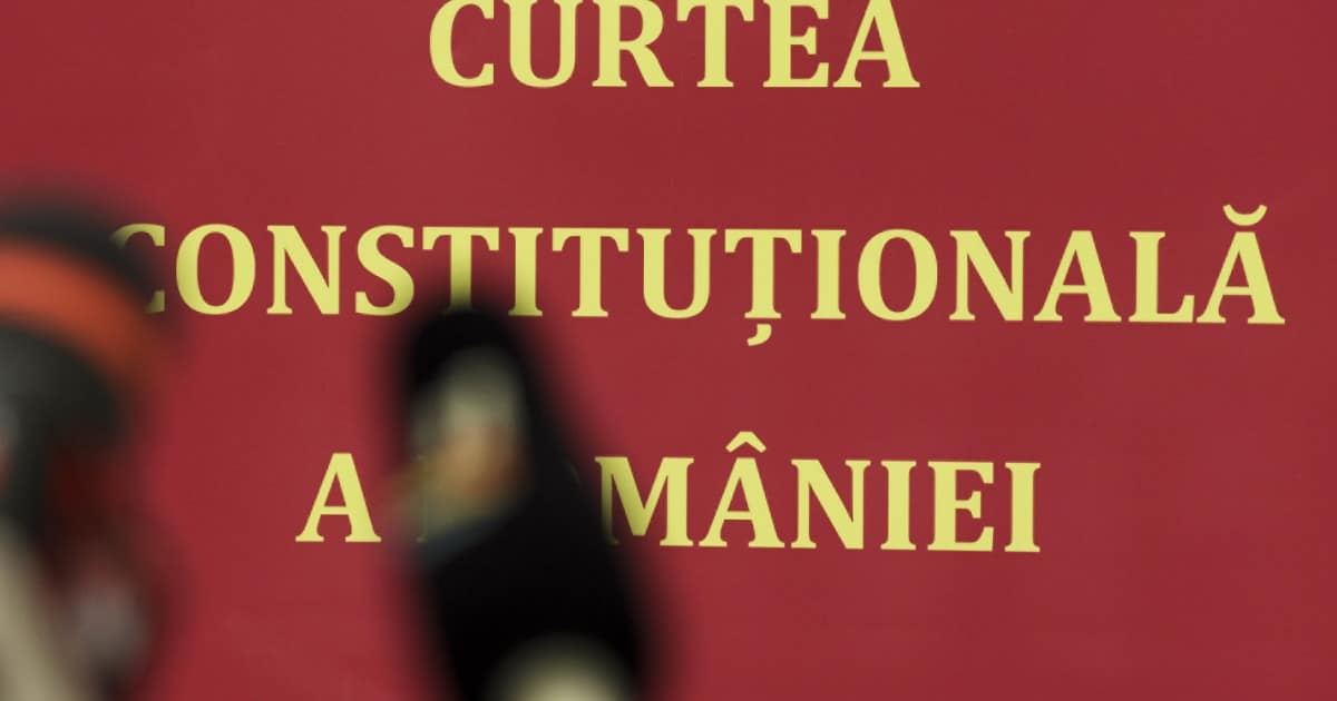 Curtea Constitutionala a a Romaniei CCR