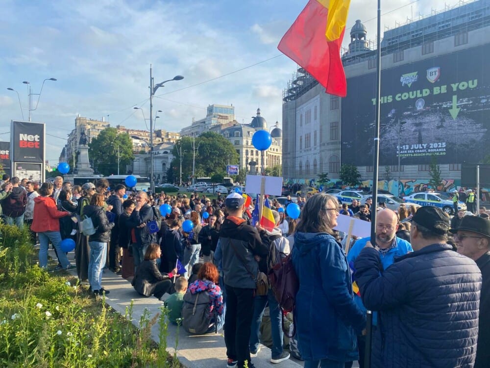 Miting proeuropean în Bucureşti, dar şi în marile oraşe ale României. ”Diaspora, nu da. România e şi a ta!”. VIDEO - Imaginea 5