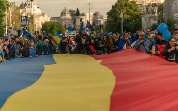 Miting proeuropean în Bucureşti