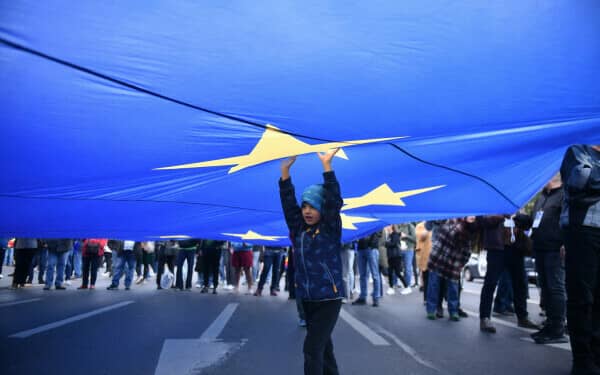 Miting proeuropean în Bucureşti