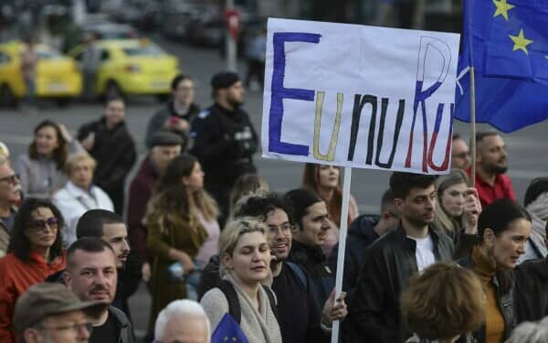 Miting proeuropean în Bucureşti