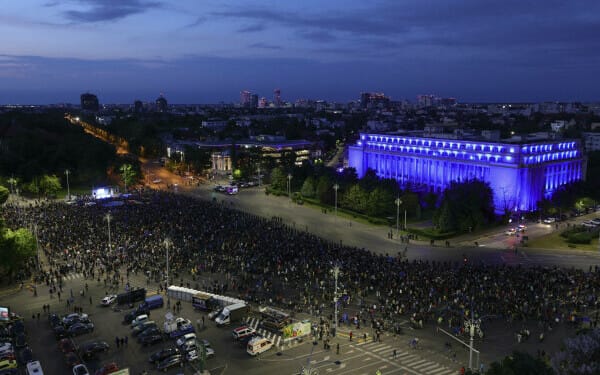 Miting proeuropean în țară