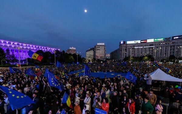 Miting proeuropean în țară
