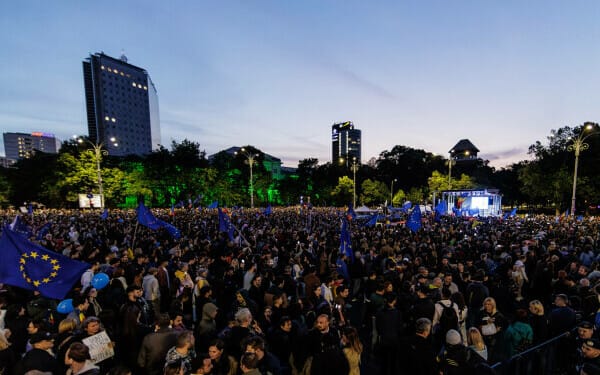 Miting proeuropean în țară