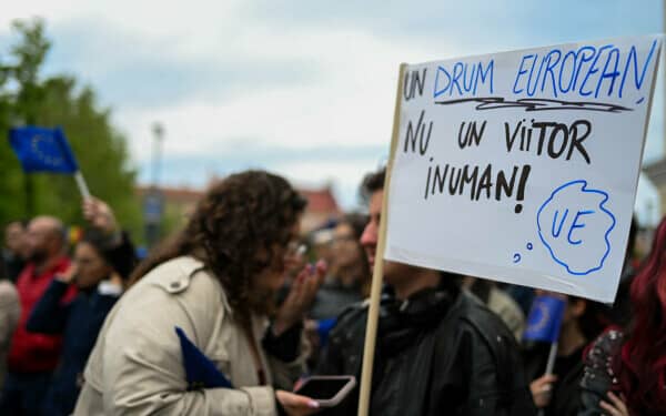 Miting proeuropean în țară