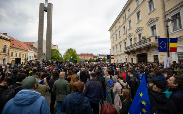Miting proeuropean în țară