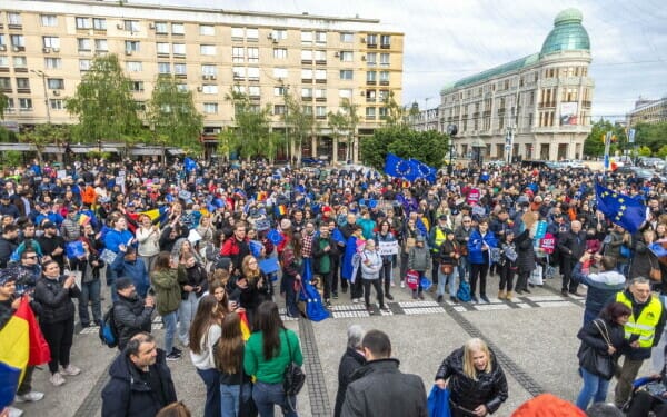 Miting proeuropean în țară