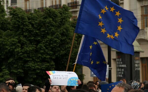 Miting proeuropean în țară