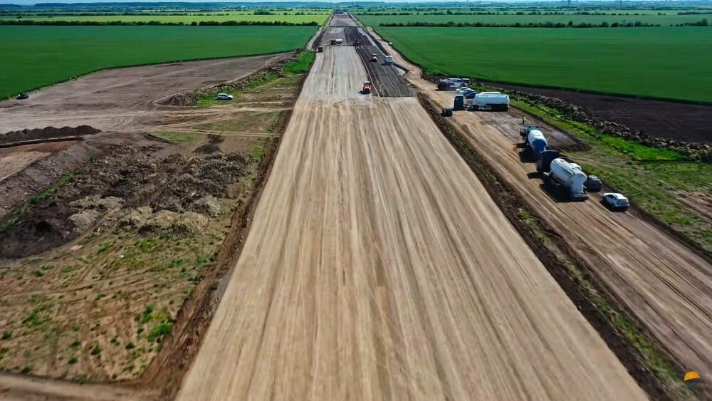 Stadiul lucrărilor pe lotul Nord al A0. Asociația Pro Infrastructură: „Începe să arate a şantier. Nu este însă suficient” - Imaginea 2