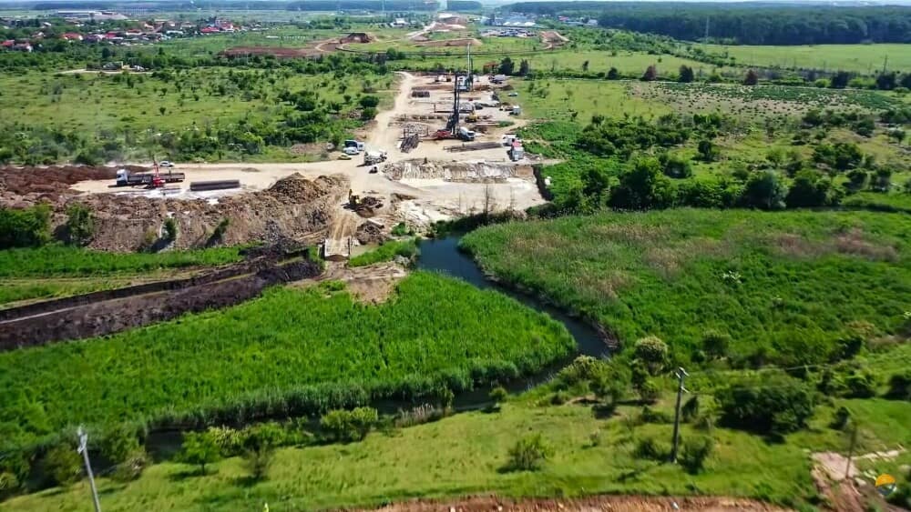Stadiul lucrărilor pe lotul Nord al A0. Asociația Pro Infrastructură: „Începe să arate a şantier. Nu este însă suficient” - Imaginea 4