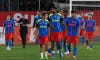 Fotbalistii stelisti David Andronic Popa, Malcolm Edjouma, Nana Kwame Antwi si Alexandru Marian Musi p�r�sesc triști