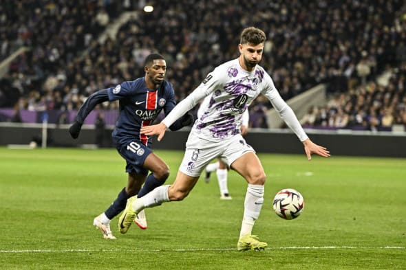 SOCCER : Toulouse vs PSG - Day 22 of French Ligue 1 McDonald S - Toulouse - 02/15/2025