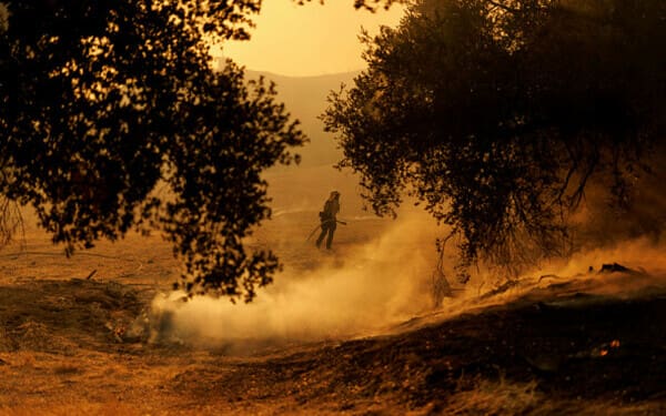 Incendiu devastator în California