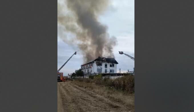 incendiu hotel Tătărani