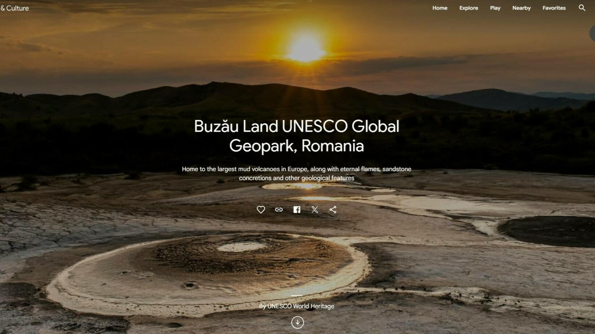 Ţinutul Buzăului, prima regiune din România inclusă pe platforma Google Arts & Culture