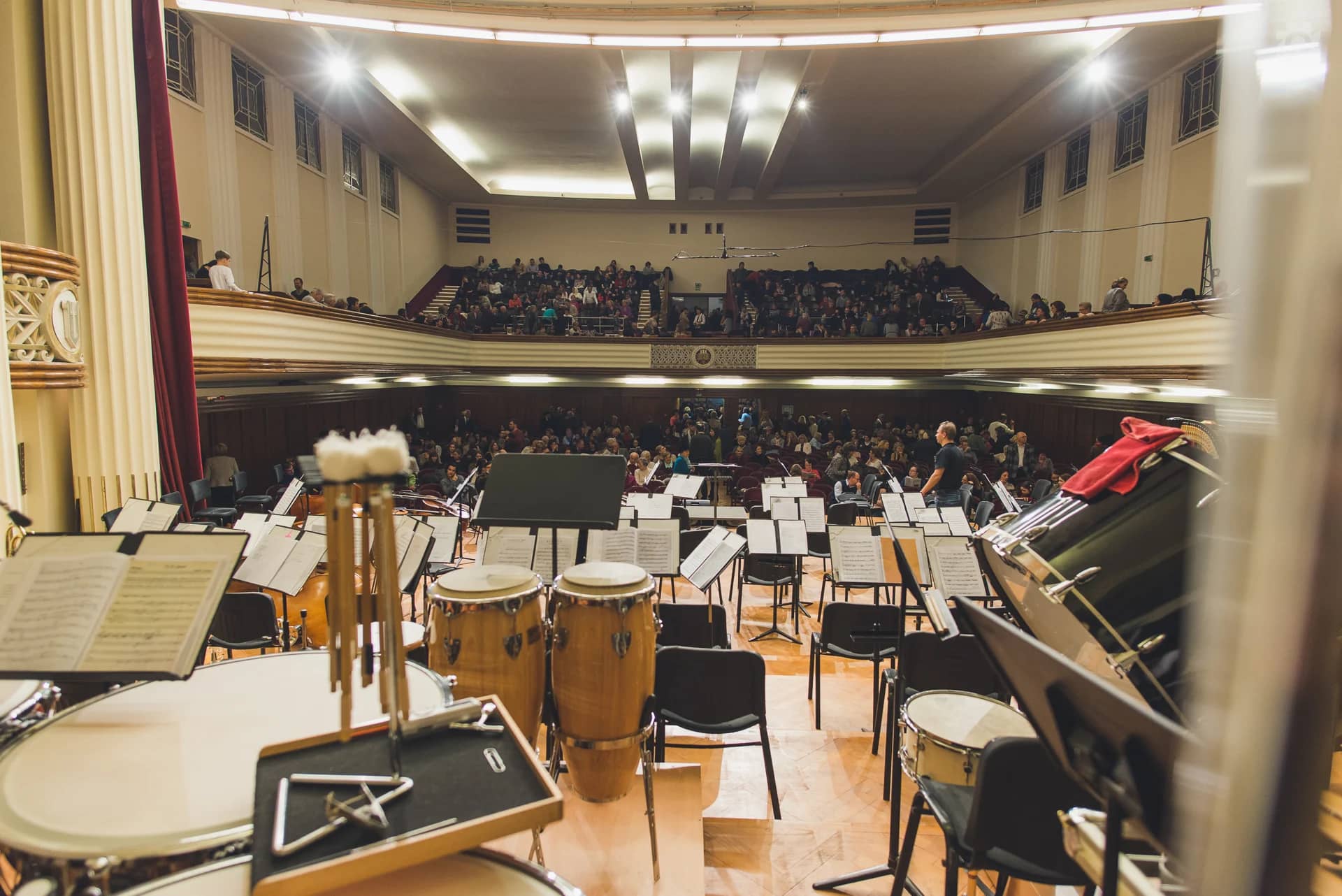 Filarmonica de Stat Cluj, era o instituție artistică dedicată exclusiv concertelor FOTO: Arhivă