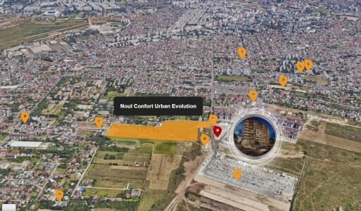 EXCLUSIV FOTO Mega-proiect imobiliar la marginea Bucureștiului