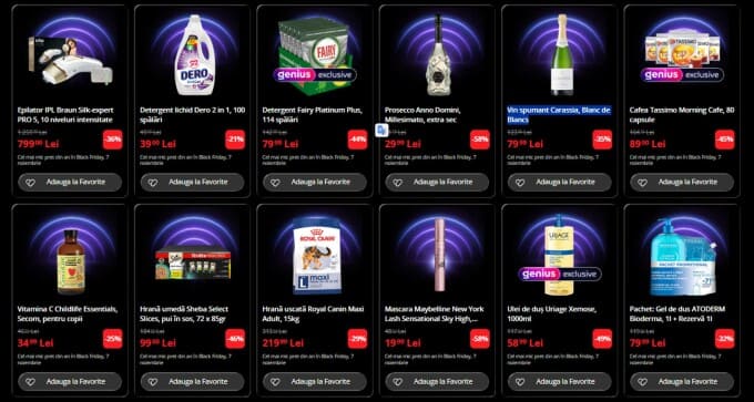 black friday 2025 - catalog emag 5 noiembrie