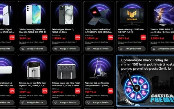black friday 2025 - catalog emag 6 noiembrie