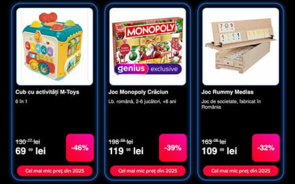 catalog emag Black Friday 2025