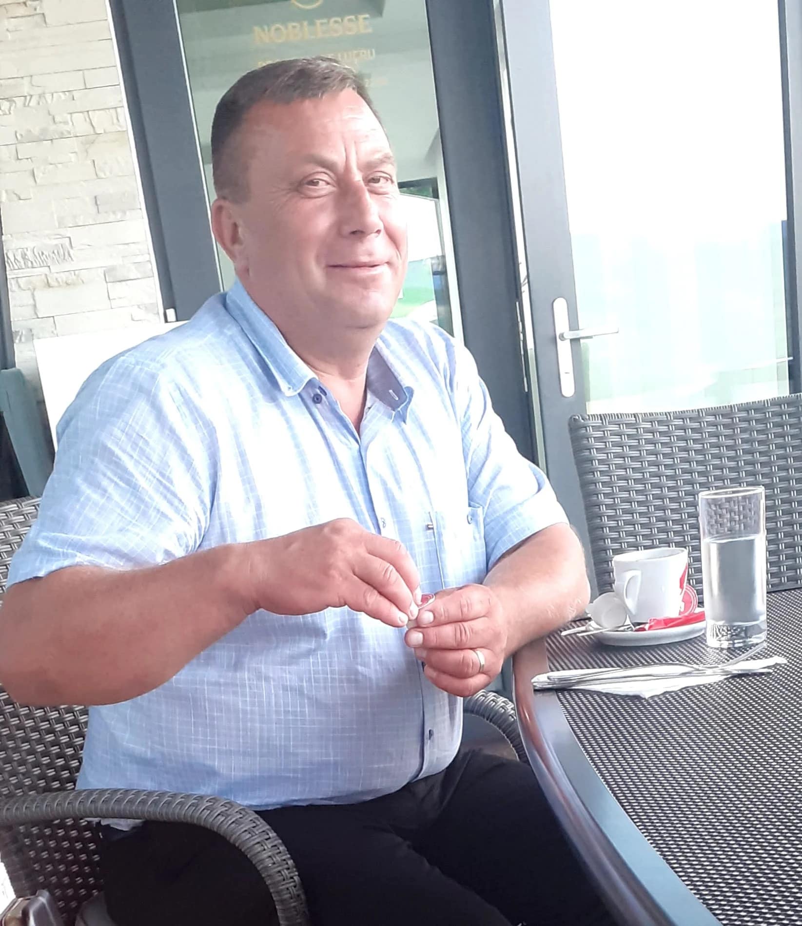 Dănuț Cojocaru, primarul comunei Alexandru Vlahuță  FOTO: FB